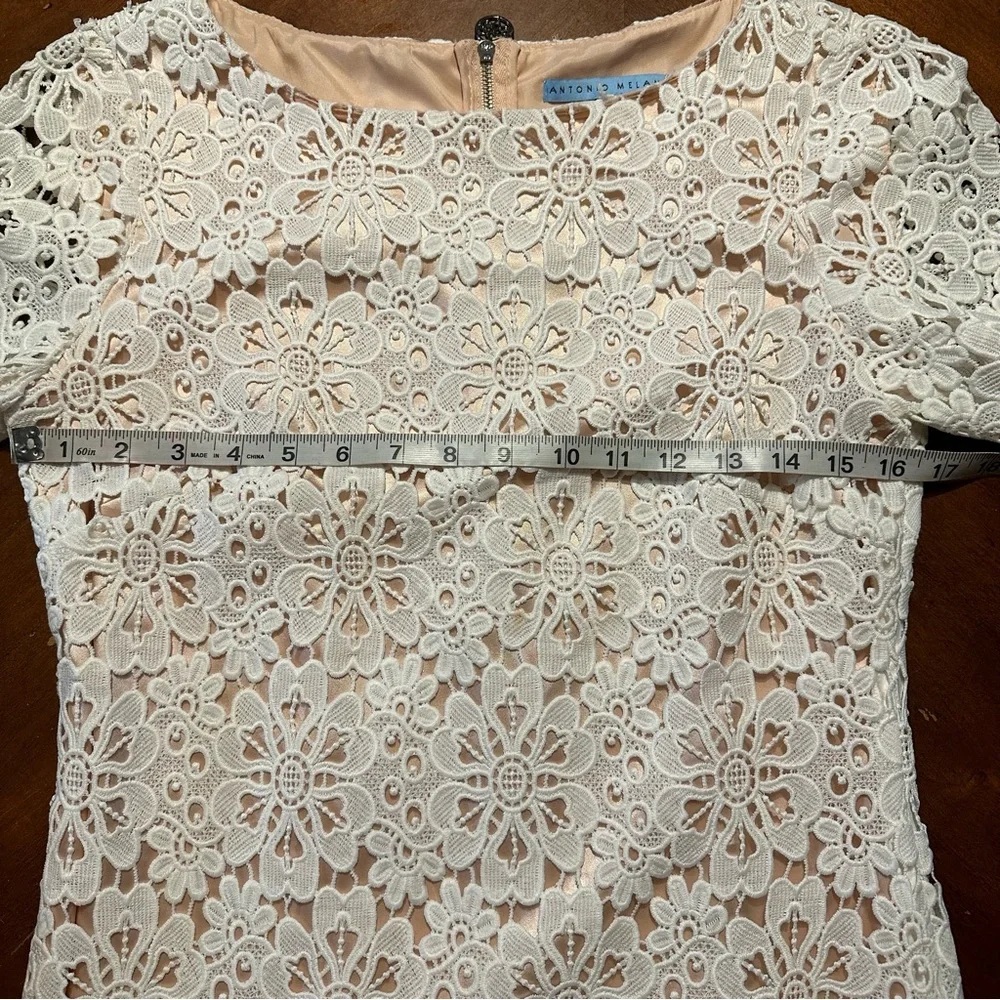 Antonio Melani Women’s Lace Dress Size 4 - Picture 7 of 11